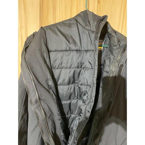 Cabela's Jackets & Coats Cabelas Mens Black 2 In Winter Coat Jacket